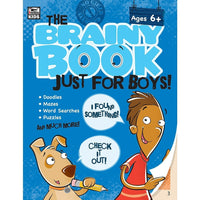 eBook: Carson-Dellosa 705004-EB Brainy Book Just for Boys! - Grade K - 5-You will receive two emails: one confirming your entire order, and one with a "Download Software" buttonYou can download immediately or return to your email to download later