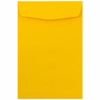 JAM Paper 6" x 9" Open End Catalog Premium Envelopes - Sunflower Yellow - 25 Pack-Colour: Sunflower Colour: Yellow open end catalog envelopes