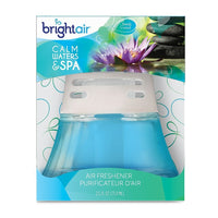 Bright Air Scented Oil Air Freshener non-electric Spa & Calm Waters, 6 Pack-Freshens any space with a natural, clean scent while effectively eliminating unwelcome odours