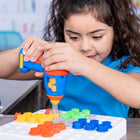 Educational Insights Design & Drill Toolbox - Multicolor-Everything kids need to get drilling! Includes 50 colorful bolts, 15 nails, and 2 drilling boards. Power drill and power screwdriver each require 2 AA batteries (not included)
