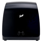 Scott Slimroll Manual Towel Dispensers - for Orange Core Scott Slimroll Towels - 12.65" x 13.02" x 7.18" - Black-Black