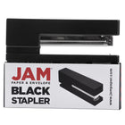 JAM Paper Modern Desk Stapler, Black-Capacity: 2000 staples
