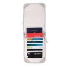 Austin House Neck Pouch with RFID Protection - Beige-Made of light durable polyester, beige