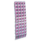 Azar Displays 38" x 19" 48-Pocket Tri-Fold Crystal Styrene Modular Wall Mount Display (252327)-48-pocket tri-fold size wall mount