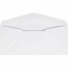 JAM Paper #10 Business Strathmore Envelopes - 4.125" x 9.5" - Bright White Linen - 50 Pack-Size: #10 (4.13 x 9.5 inches)