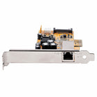 StarTech 1-Port 2.5Gbps PoE Network Card-1 - 4 pin Small Power (SP4, Floppy) Male, 1 - SATA Power (15 pin) Internal Ports