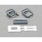 Cordex - Seals & Buckles For Polypropylene Strapping - 2000 Pack-PLASTIC BUCKLES