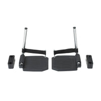 Wenzelite First Class School Chair Optional Footrest, Large, 2 Pack-Black, Steel