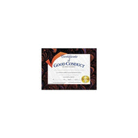 Hayes Assorted Border Good Conduct Award Certificate, 8 1/2" X 11", 90 Pack (H-VA587)-Size: 8 1/2"(L) x 11"(W)