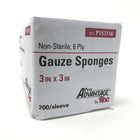 Pro Advantage P157116 Gauze Sponges, 3" x 3", 4000 Pack-Made from 100% premium cotton gauze