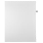 Mark Maker Legal Tabs - Letter Size - White - 1/15th cut - 25 tabs per package - 5 packages Pack - Number 124-White Single Tabs