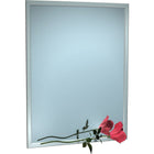 ASI Interlock Mirror 18" x 36", Plate Glass-Interlock Plate Glass Mirror, 18 x 36