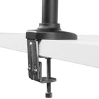 Kanto DM1000 Monitor Arm Desktop Mount for 13-inch to 27-inch Displays-Accessible tilt mechanism provides a +90 degree and -65 degree tilt angle