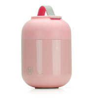 Minimal V2 Stainless Steel Double Wall Vacuum Insulated Food Jar, 700ml, Rose-With its double-wall vacuum insulation technology, beverages remain hot up to 7 hrs, and cold up to 9 hrs