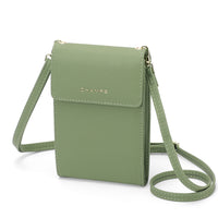 Champs RFID Blocking Smartphone Sling Bag - Green-Smartphone sling bag