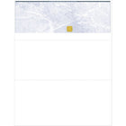 Deluxe Top Laser Cheque Blue with Gold Hologram, English, 8.5" x 11", 500 Pack-Laser cheque with hologram