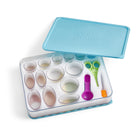 Hand2Mind Create Your Play Sensory Tray - Multicolor-Activity Cards help encourage many types of play.