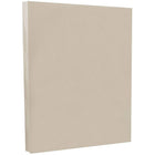 JAM Paper Vellum Bristol Cardstock, 8.5 x 11, 67lb Grey, 2 packs of 50 (169827g)-Size: 8-1/2" x 11"