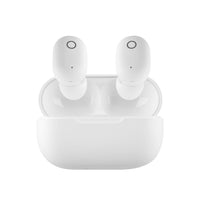 Basic Tech True Wireless Earbuds - White-Built-in microphone