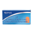 Westcott Heavy Duty Non-Ventilated Fingertip - X-Small - 12 Pack-Classic style rubber finger tips