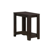 Monarch Specialties 3119 Accent Table - Espresso-Warm cappuccino finish