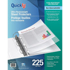 QuickFit Ultra Heavy Weight Top Load - Sheet Protectors - Non-Glare - 225 Pack-Sheet/ Document Protector