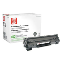 Staples CE278A HP 78A Remanufactured Toner Cartridge - Standard Yield - Black-Compatible with: HP LaserJet Pro M1536DNF MFP, P1566, P1606DN (HP 78A)