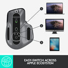 Logitech MX Master 3 Mac Mouse - Space Grey-A USB-C to USB-C charging cable connects directly to your Mac without the need of a clunky dongle. MX Master 3 for Mac stays powered for up to 70 days on a full charge - and gets three hours of use from a one-minute quick charge