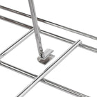 TRINITY Sliding Pot Organizer, Chrome (TBFC-2208)-Organizers can be attached to wire shelving 20" or deeper