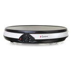 Euro Cuisine Electric Crepe Maker - White (CM20)-Adjustable Temperature Setting