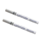 Marvy Uchida Calligraphy Opaque Paint Markers - Silver - 2 Pack-Colour: Silver