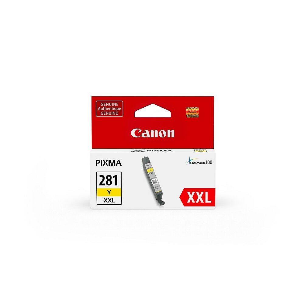 Canon CLI-281 Y XXL Yellow Ink Tank, Super High Yield (1982C001