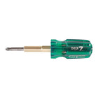 Picquic, Dash 7 Multi-Bit Screwdrivers, 2" L - 6 Pack-Screwdriver/Hex Key Type: Screwdriver Robertson, Phillips, Hex, Slot