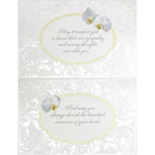 Rosedale 5-1/2" x 8" Formal Sympathy Greeting Cards And Envelopes, 6 Pack (19949)-Card shop quality greeting cards