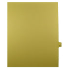 Mark Maker Legal Exhibit Index Tab Buff Single Tabs, 1/25th Cut, Letter Size, No Holes, Number 17, 25 Pack-Buff Single Tabs, 1/25th Cut