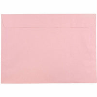JAM Paper 9 x 12 Booklet Envelopes, Baby Pink, 1000 Pack (31512738B)-Baby pink