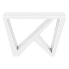 Monarch Specialties 2429 48"L Accent Table - White Hall Console-Product dimensions: 47.25 Inch W x 11.5 Inch D x 32 Inch H