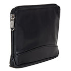 Ashlin Millie Compact Cosmetic Bag with Top Zipper, Black-Trending and stylish for any purpose.