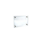 Azar Displays Acrylic Standoff Sign Holder, 8.5" x 5.5" (105511)-Sign holder