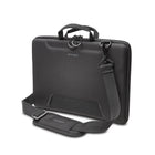 Kensington LS520 Stay-On Case for 11.6" Chromebooks & Laptops - Black (60854)-Tough, water-resistant shell resists spills and tears (black 600D polyester)