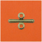 JAM Paper 9 x 12 Open End Catalog Envelopes with Clasp Closure, Brite Hue Orange, 100 Pack (92938)-Opening: open end