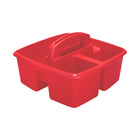 Storex Small Caddy - Assorted Colours - 6 Pack-Works with dry-erase markers, Dishwasher safe for easy clean-up