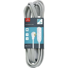 Globe 3-Wire 3-Outlet Extension Cord, 3m, White-Ensure a power source where you need it