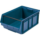 Quantum Storage Systems Giant Stacking Containers, 18.375" W x 29" D x 11.875" H, Blue-Capacity: 150 lbs.