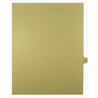 Mark Maker Legal Exhibit Index Tab Buff Single Tabs, 1/15th Cut, Letter Size, No Holes, Number 70, 25 Pack-Buff Single Tabs, 1/15th Cut