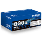 Brother Genuine TN830XL2PK Toner Cartridge - High Yield - Black - 2 Pack-Refresh EZ Print Subscription. Never worry about running low on toner again with this optional subscription service that saves you up to 50% on Brother Genuine toner