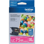 Brother LC75 Magenta Ink Cartridge, High Yield (LC75MS)-High-yield ink cartridge, up to 600 pages