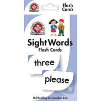 Canadian Curriculum Press Sight Words Flash Cards-Flashcards that help your child build a strong foundation for success at school