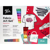 Mont Marte 22-Piece Signature Fabric Art Set-22 piece fabric art set