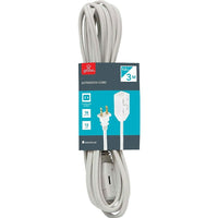 Globe Extension Cord, 3m, 3-Outlet, Indoor-Ensure a power source where you need it